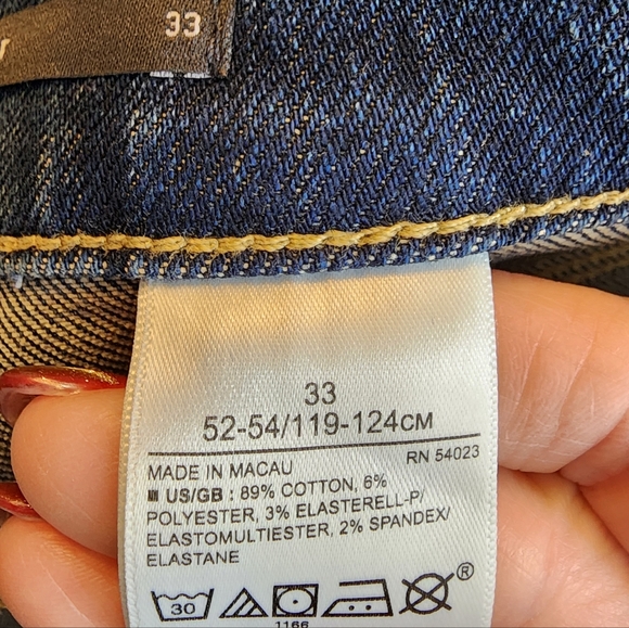 Banana Republic Ultra High Rise Slim Fit Womens Blue Jeans - Picture 7 of 9